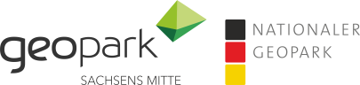 Logo des Geoparks Sachsens Mitte